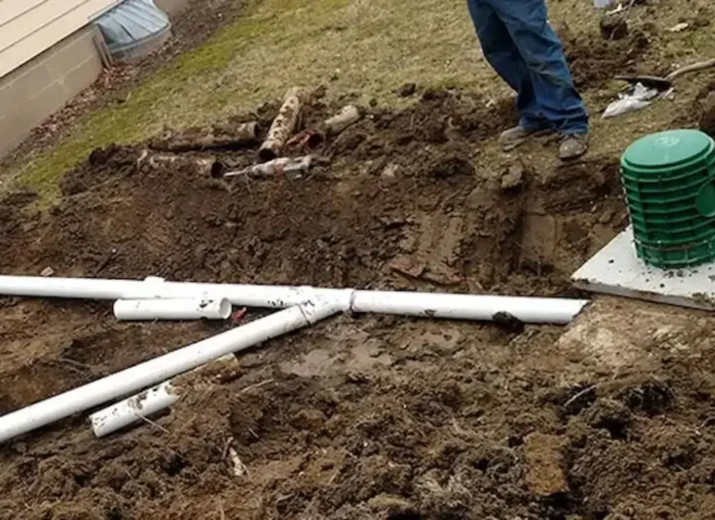 Drainage pipe installation